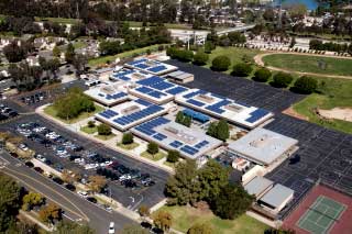 Rancho San Joaquin Middle School solarenergy