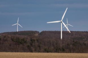 wind turbines