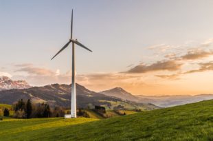 Wind Turbine Mountain